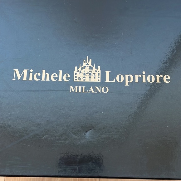 Red suede pumps Michele Lopriore - Picture 7 of 7